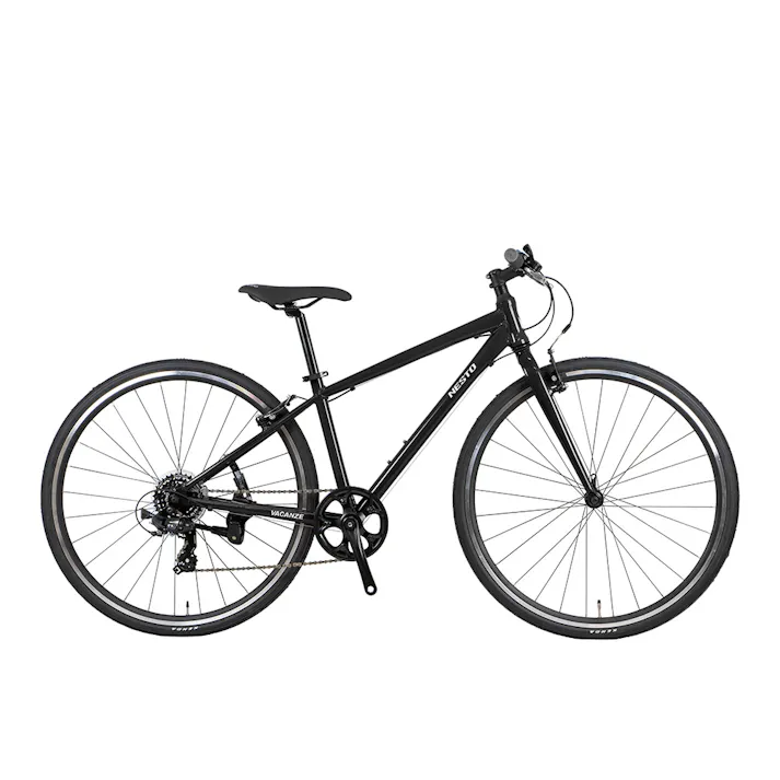 【自転車】NESTO クロスバイク VACANZE バカンゼ 2-F 外装7段 440mm 700C ブラック