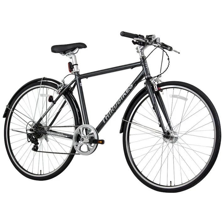 【自転車】THIRDBIKES フェスワーク FESWORK 700C 外装7段F ガンメタ