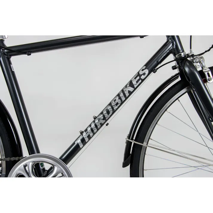 【自転車】THIRDBIKES フェスワーク FESWORK 700C 外装7段F ブラック