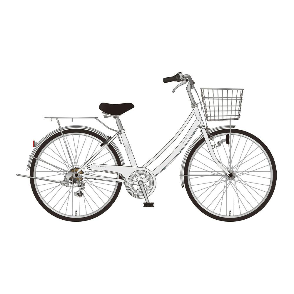 自転車】25年モデル マルクル MARCLE 軽快車 NICHIJO EX 27インチ 外装