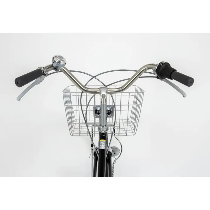 【自転車】マルクル MARCLE 軽快車 NICHIJO 26インチ 外装6段 ブラック