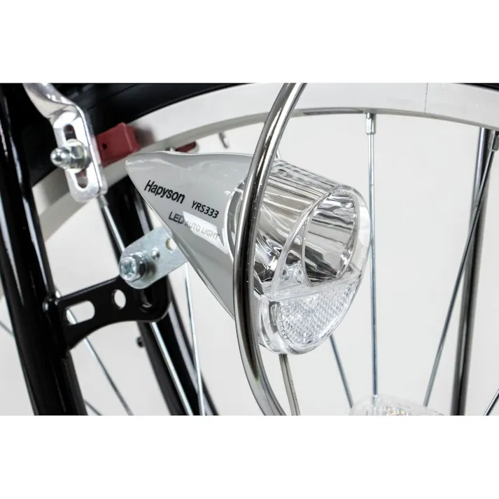 【自転車】マルクル MARCLE 軽快車 NICHIJO 27インチ 外装6段 ブラック