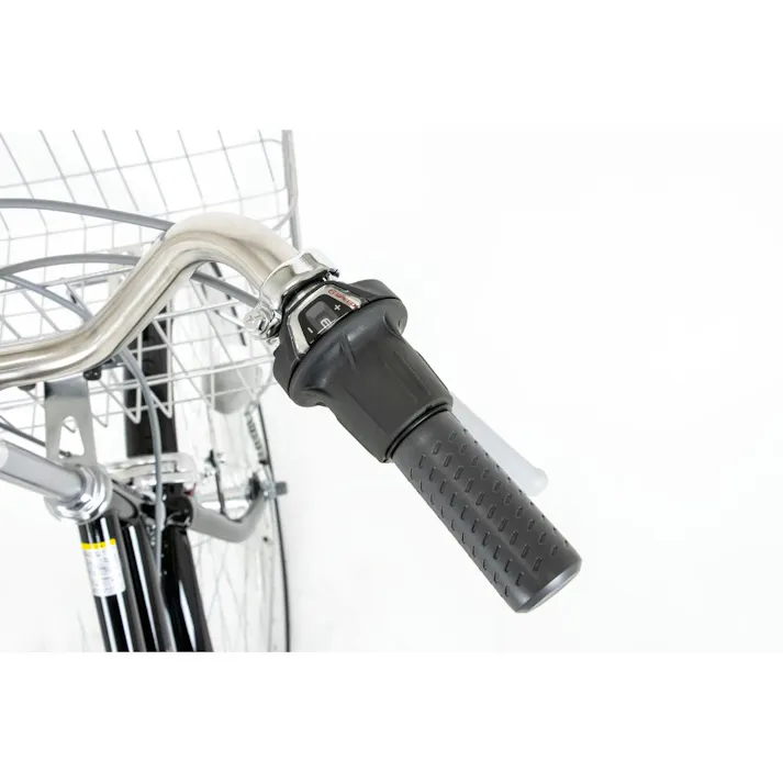 【自転車】マルクル MARCLE 軽快車 NICHIJO 27インチ 外装6段 ブラック