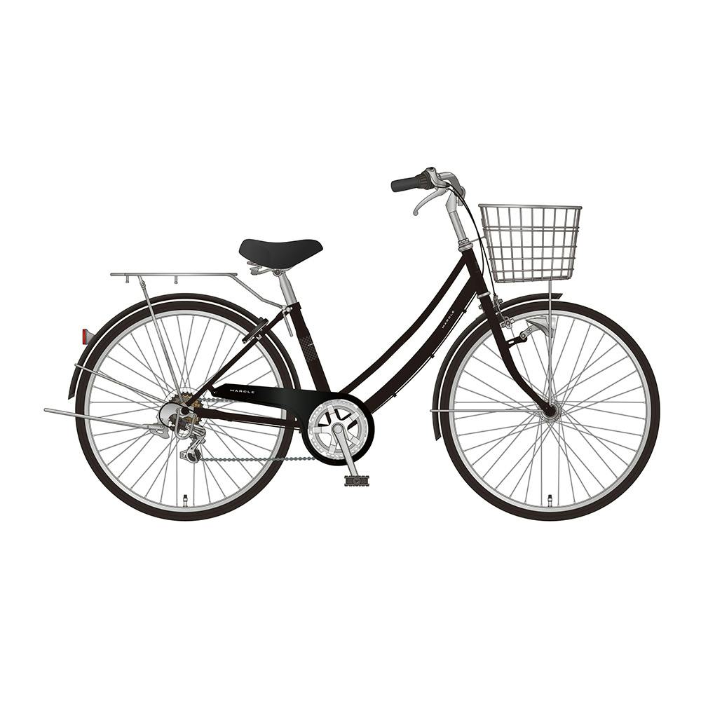 自転車】25年モデル マルクル MARCLE 軽快車 NICHIJO 27インチ 外装6段