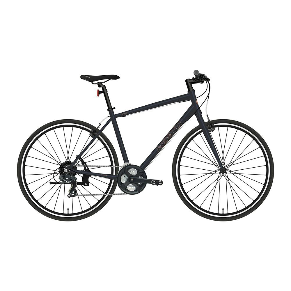 【自転車】NESTO クロスバイク バカンゼ1G VACANZE 1 500mm 700C 外装21段 マットガンメタル