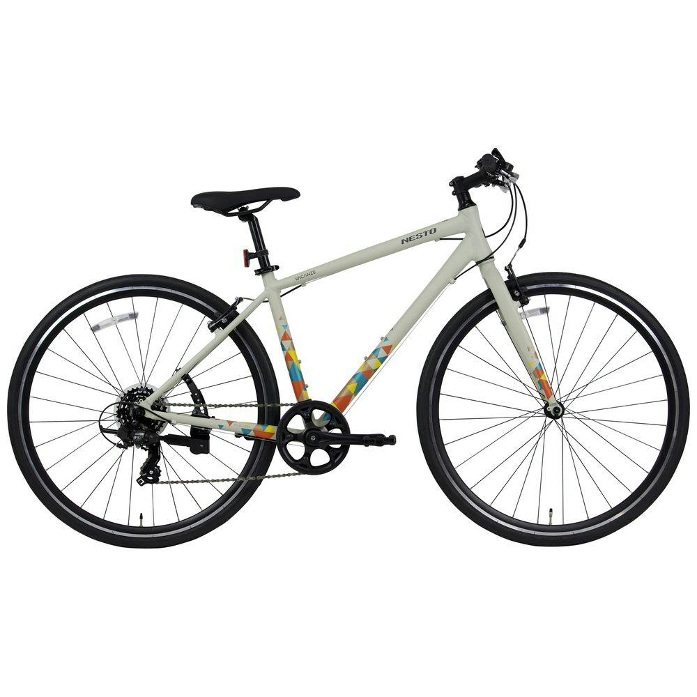 【自転車】26年モデル NESTO クロスバイク バカンゼ2G VACANZE 2 500mm 700×32C 外装7段 マットシンボルベージュ