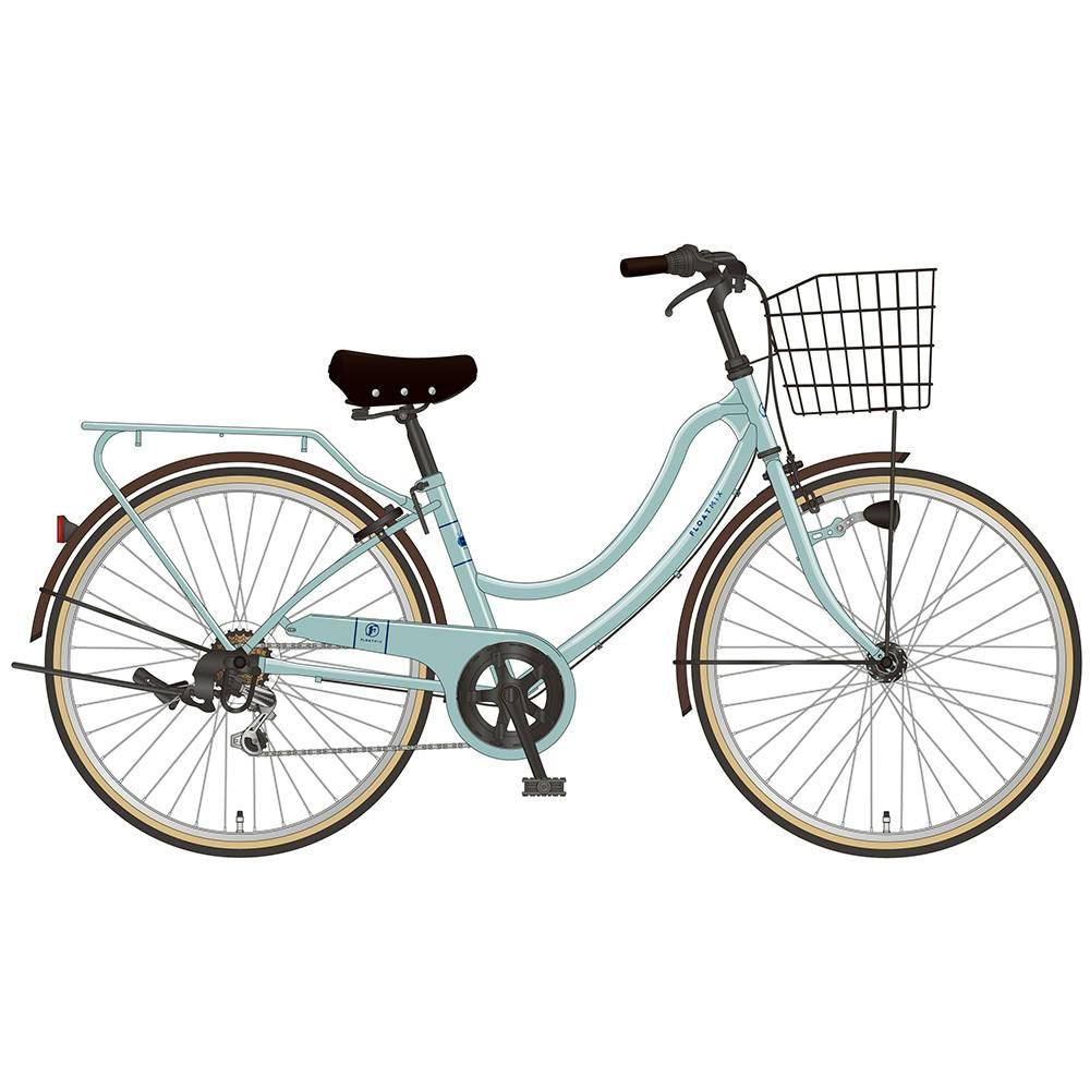 マルキン　軽快車　27インチ　6速　ライト 自転車】marukin自転車 軽快車 フロートミックス 26インチ 外装6段