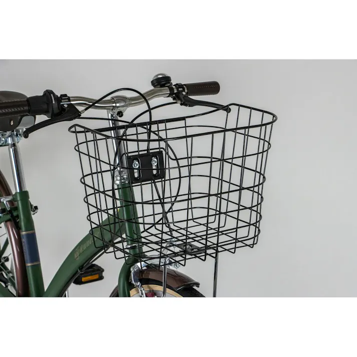【自転車】26年モデル marukin自転車 シティ車 ルネシック 276H 27インチ 外装6段 ダークグリーン