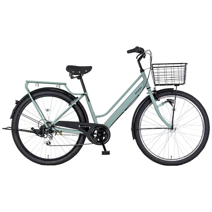 【自転車】26年モデル 軽快車 ビザリア 27型 276H ダスティブルー