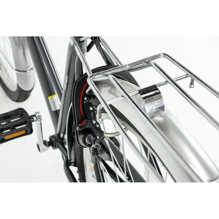 【自転車】marukin自転車 軽快車 トラフィックベンティ 29インチ 外装6段 マットガンメタル