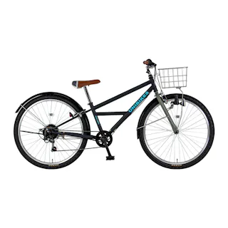 【自転車】26年モデル marukin自転車 ジュニア ユニバイクス UNIBIKES 226H 22インチ 外装6段 マットカーキグレー