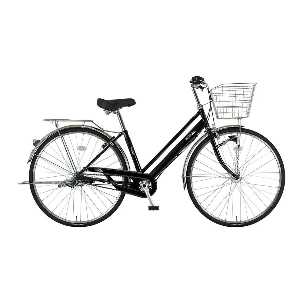 【自転車】marukin自転車 シティ車 トラフィックシティ 273H 27インチ 内装3段 ブラック