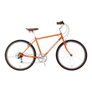 【自転車】《ホダカ》サードバイクス 26型マウンテンクロス サーフサイド 外装6段 オレンジ(販売終了)
