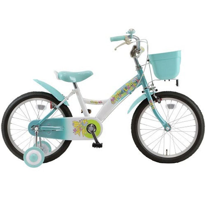 【自転車】《ホダカ》幼児車 16インチ ハニーレモン ブルー(販売終了)