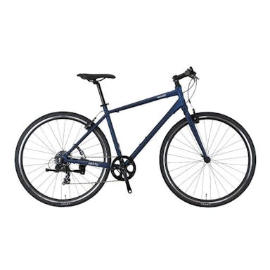 【自転車】《ホダカ》ネスト 700×32C クロスバイク バカンゼ2 480mm マットブルー(販売終了)