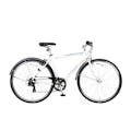 【自転車】《マルキン自転車》700Cクロスバイク アレッサクロス 外装7段 ホワイト(販売終了)