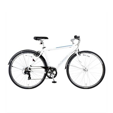 【自転車】《マルキン自転車》700Cクロスバイク アレッサクロス 外装7段 ホワイト(販売終了)