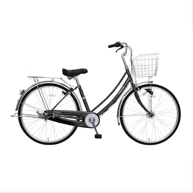 【自転車】《マルキン自転車》26型軽快車 フォンセ 内装3段 ブラック(販売終了)