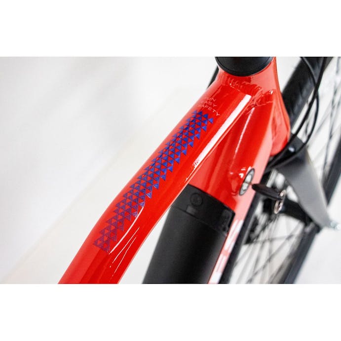 【自転車】《ホダカ》電動クロス THIRDBIKES サードバイクス フェスモーターD 700C 外装7段 レッド