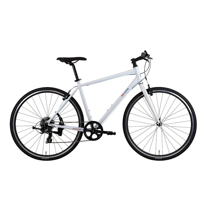 【自転車】《ホダカ》 NESTO クロスバイク バカンゼ2-D 700C 380 外装7段 ホワイト