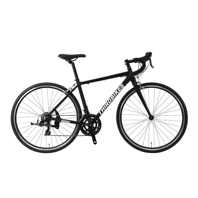 【自転車】《ホダカ》サードバイクス アルミフェスロード 700C 外装14段 ブラック