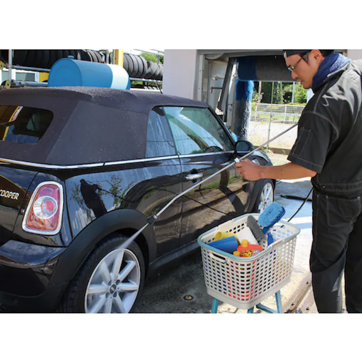 【CAINZ-DASH】ヒマラヤ化学工業所 腰らくバスケット 1561 ホワイトグレー 445×315×305 156147【別送品】