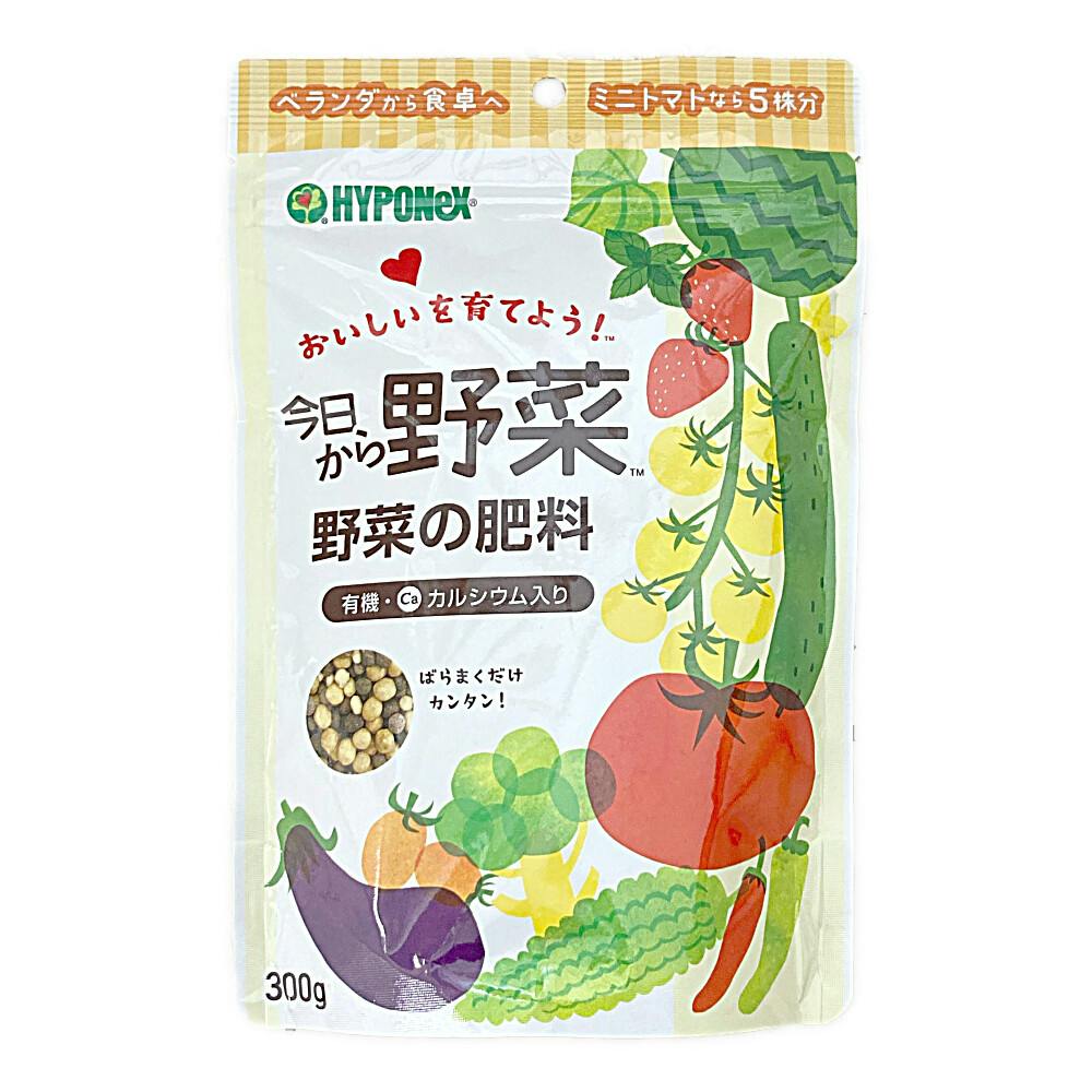 ハイポネックス 今日から野菜 野菜の肥料 300g | 園芸用品