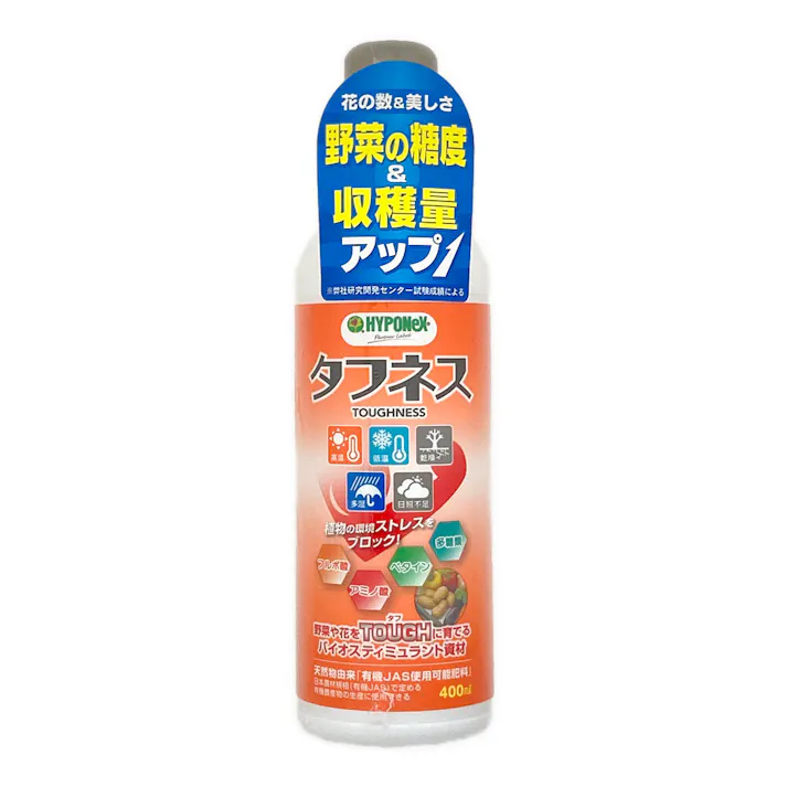 ハイポネックス バイオスティミュラント資材 タフネス 400ml