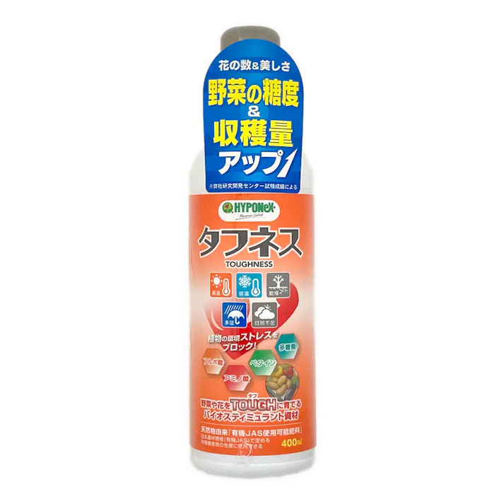 ハイポネックス バイオスティミュラント資材 タフネス 400ml