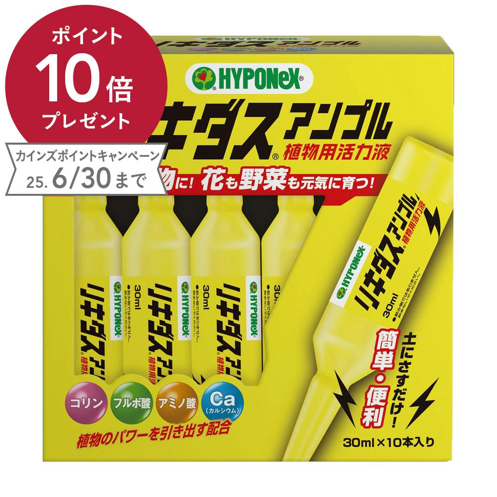 リキダスアンプル 30ml×10本入り 液体肥料 リキダスアンプル 30ml×10本入り 液体肥料
