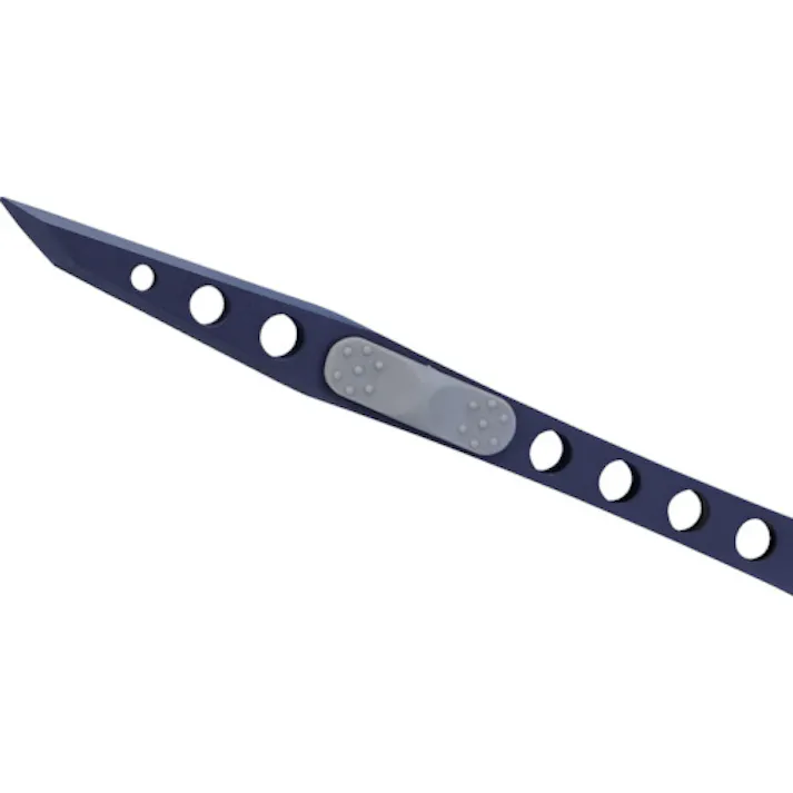 【CAINZ-DASH】林刃物 ピンセット P-3F(フッ素コート) 21108【別送品】