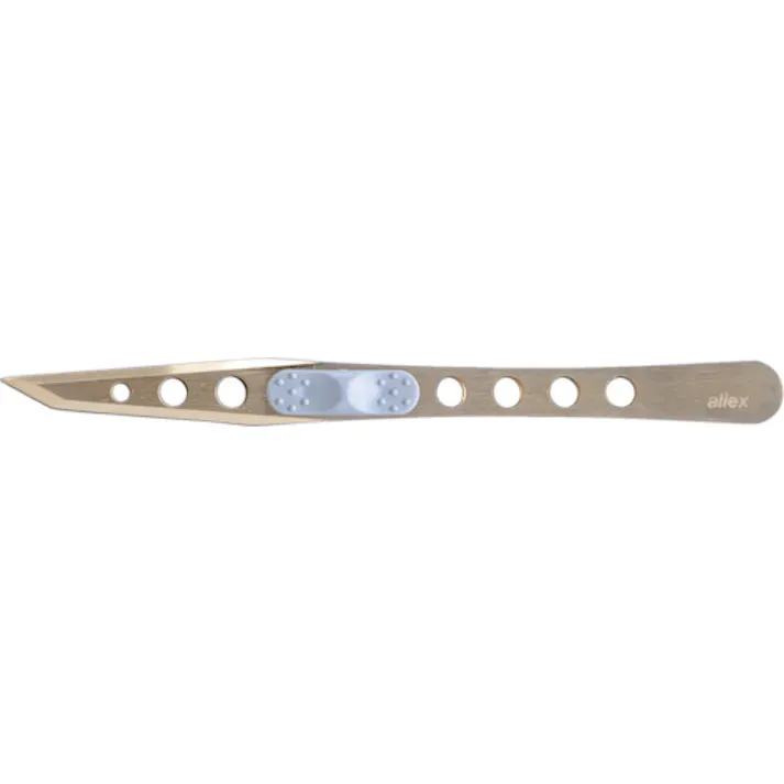 【CAINZ-DASH】林刃物 ピンセット P-3T(チタンコート) 全長122mm 21109【別送品】