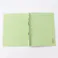 プラス フラットファイルA4S グリーン