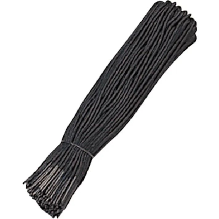 【CAINZ-DASH】プラス 36274)つづりひも セル先 黒 (1Pk(箱)=100本入) TF-100PR【別送品】