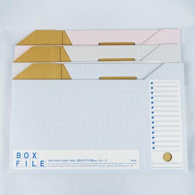 プラス ボックスファイル3P ミックス3P