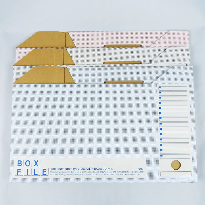 プラス ボックスファイル3P ミックス3P