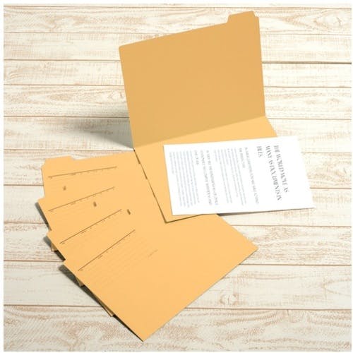 CAINZ-DASH】プラス 87387）カットフォルダー 5山 FL