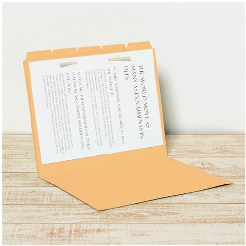 CAINZ-DASH】プラス 87387）カットフォルダー 5山 FL