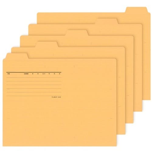 CAINZ-DASH】プラス 87387）カットフォルダー 5山 FL