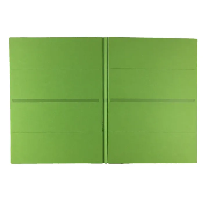 プラス 背幅伸縮ファイル A4S Gグリーン