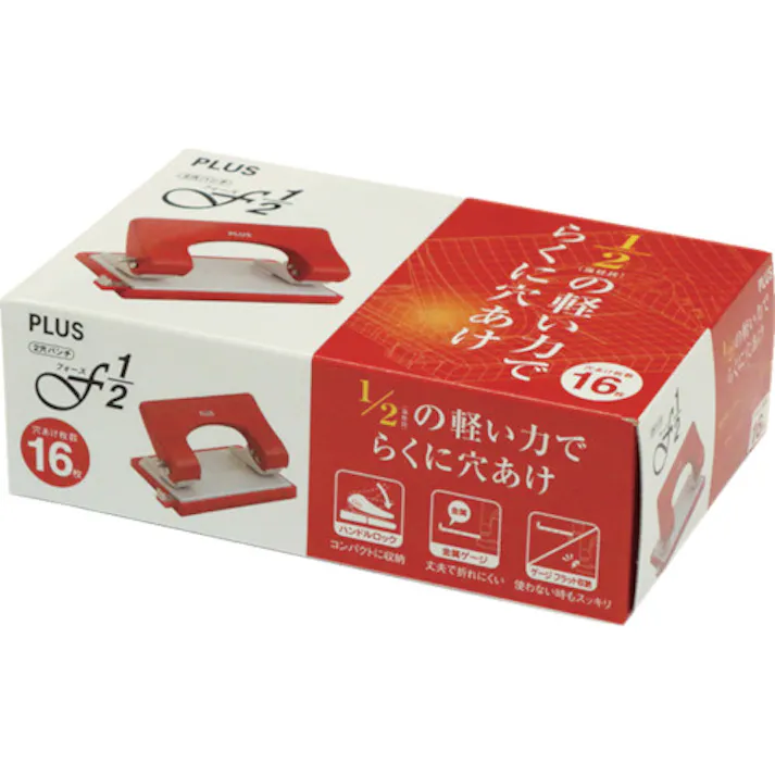 【CAINZ-DASH】プラス 30695)フォース1/2 S PU-816A レッド PU-816A R【別送品】