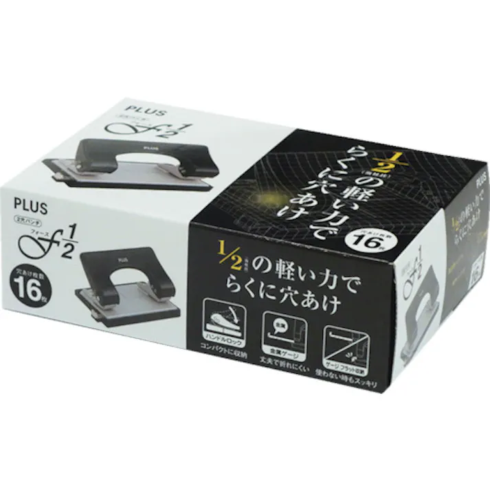 【CAINZ-DASH】プラス 30697)フォース1/2 S PU-816A ブラック PU-816A BK【別送品】