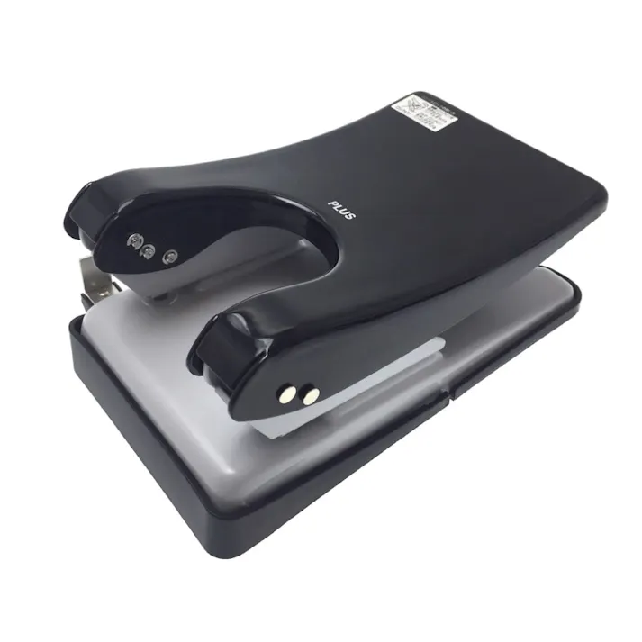 プラス 2穴パンチ F1/2 PU-852A ブラック