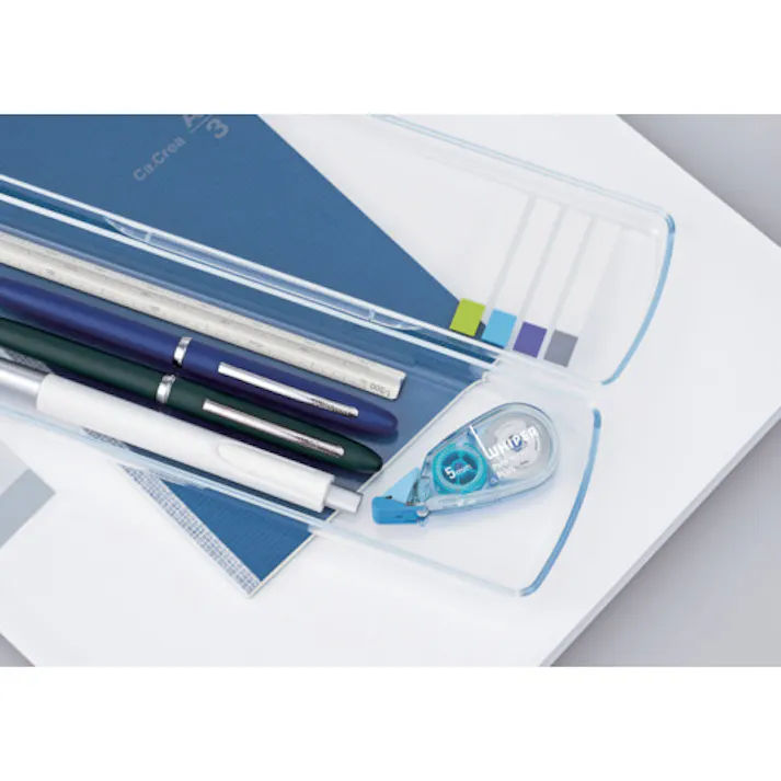 【CAINZ-DASH】プラス 49321)修正テープ ホワイパープチ 4mm ネイビー WH-814 NV【別送品】