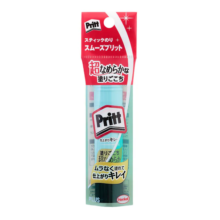 プラス スティックのり スムーズプリット レギュラー 10g