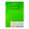 プラス 年組氏名クリアホルダー グリーン 10枚