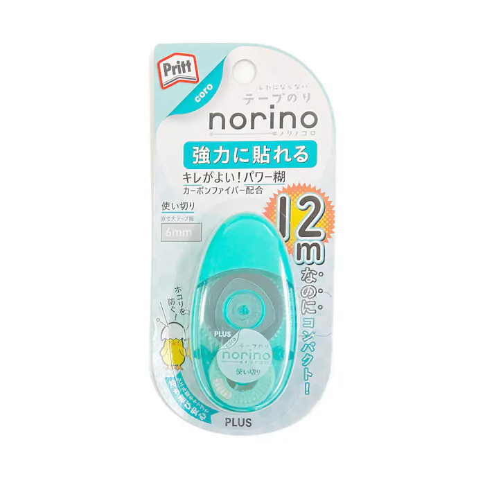 プラス テープのり ノリノコロ グリーン