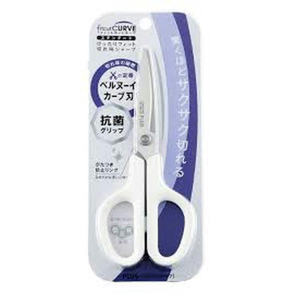 プラス フィットカットカーブ スタンダード 抗菌グリップ ホワイト