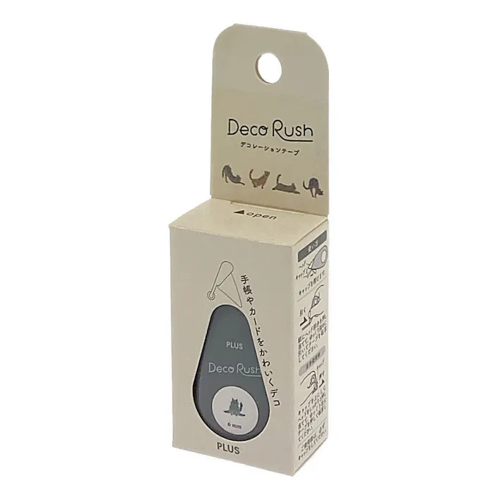 プラス デコラッシュ 6mm幅 ストレッチネコ