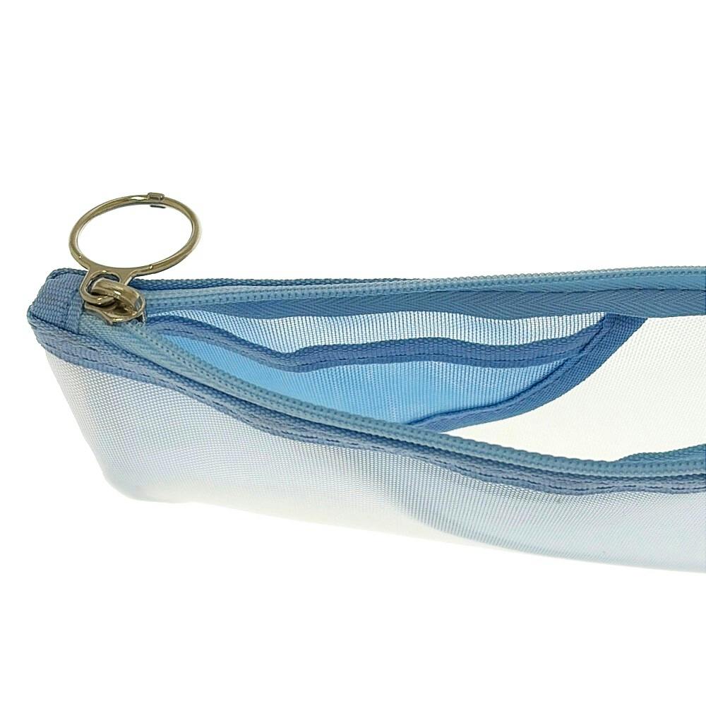 プラス Pastyシリーズ ペンケース フラット ブルー | 文房具・事務用品